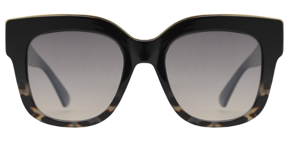 Wholesale - FC 6489 - Large Retro Cat Eye Sunglasses with Flat Lens - Dynasol Eyewear