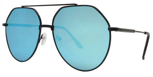 Wholesale - 8773 - Metal Oval Shaped Sunglasses - Dynasol Eyewear