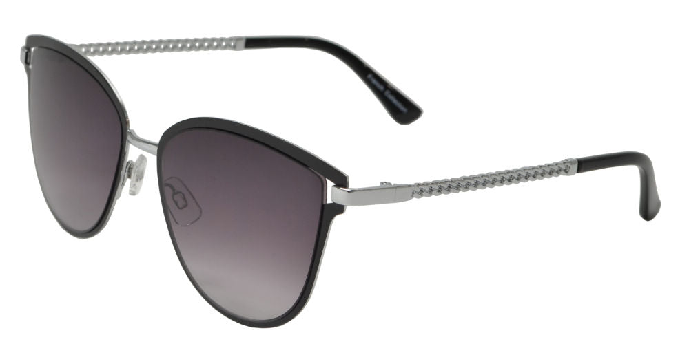 FC 6510 - Fashion Oval Sunglasses with Chain Link Temple