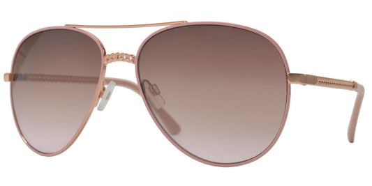 FC 6511 - Chain Link Design Oval Shaped Sunglasses