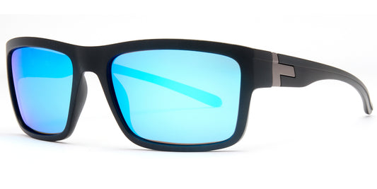 PL 5205 - Polarized Plastic Rectangular Sunglasses 1.1 MM