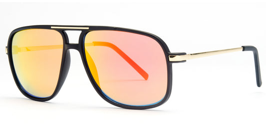 8975 - Plastic Flat Top Sunglasses