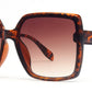 8967 - Plastic Square Sunglasses