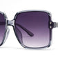 8972 - Plastic Square Sunglasses