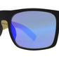 7010 Bamboo - Square Texture Frame Bamboo Temple Sunglasses