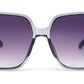8972 - Plastic Square Sunglasses