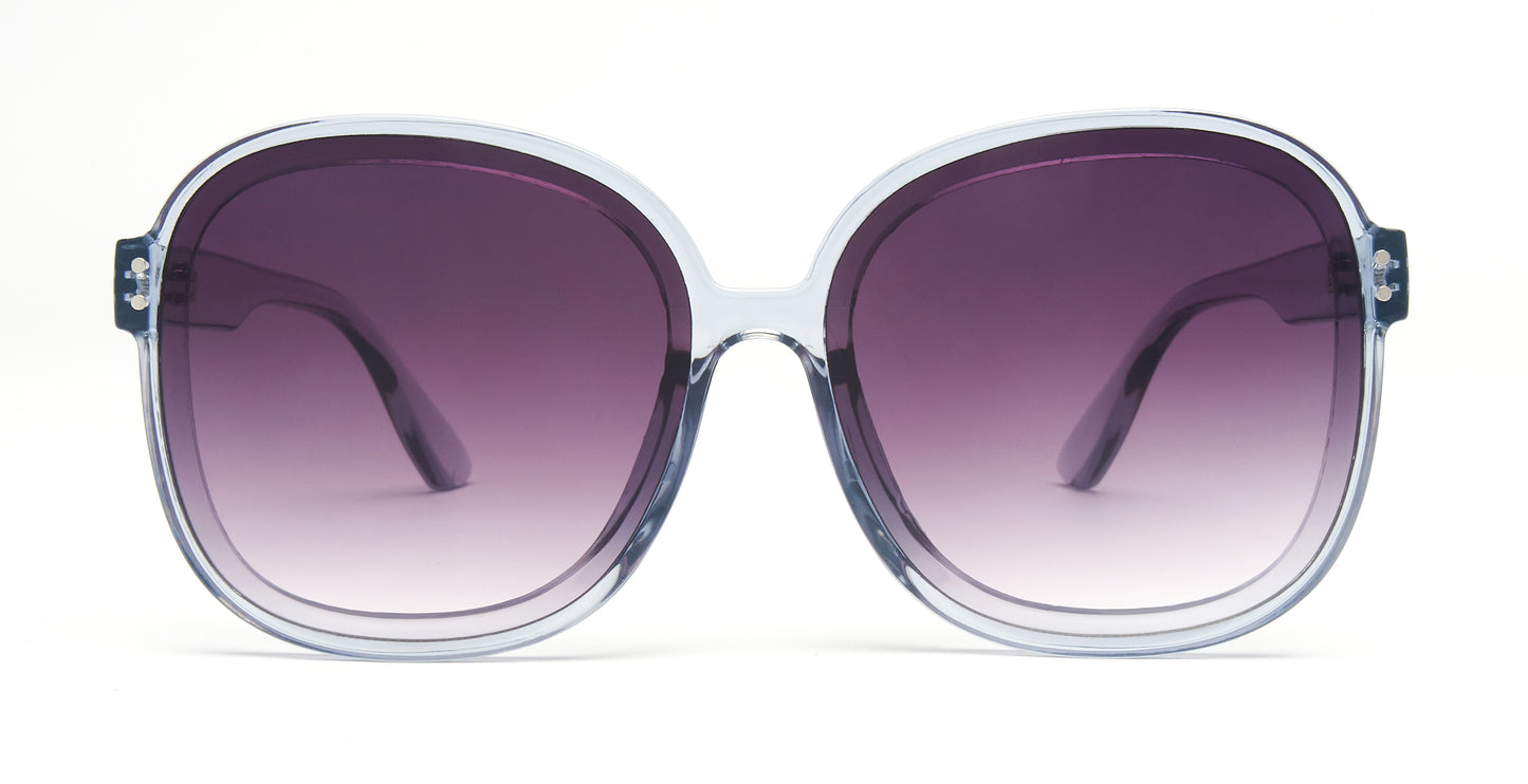 8979 - Plastic Round Sunglasses