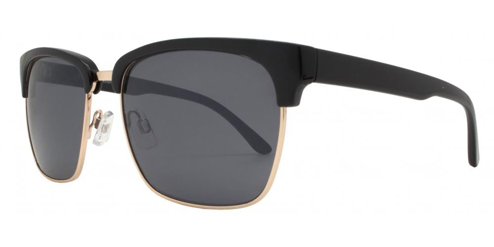 Wholesale - FC 6255 - Classic Square Horn Rimmed Plastic Sunglasses - Dynasol Eyewear