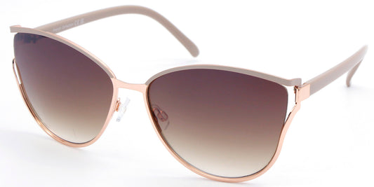 FC 6317 - Cat Eye Women Metal Sunglasses