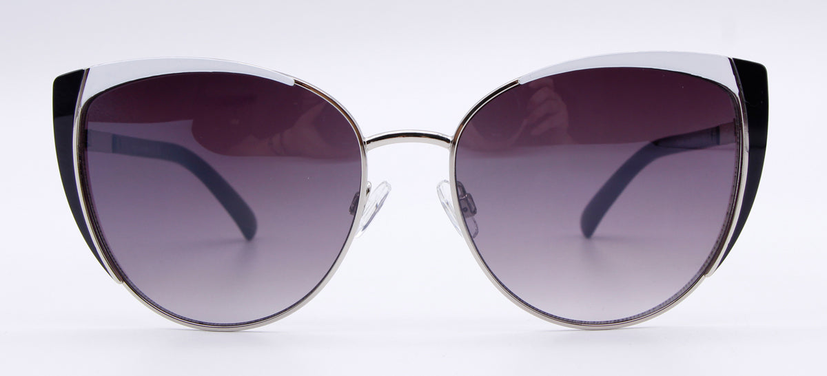 FC 6545 - Metal Cat Eye Sunglasses