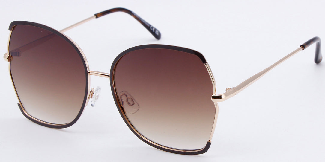 FC 6552 - Metal Butterfly Shape Sunglasses