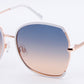 FC 6552 - Metal Butterfly Shape Sunglasses