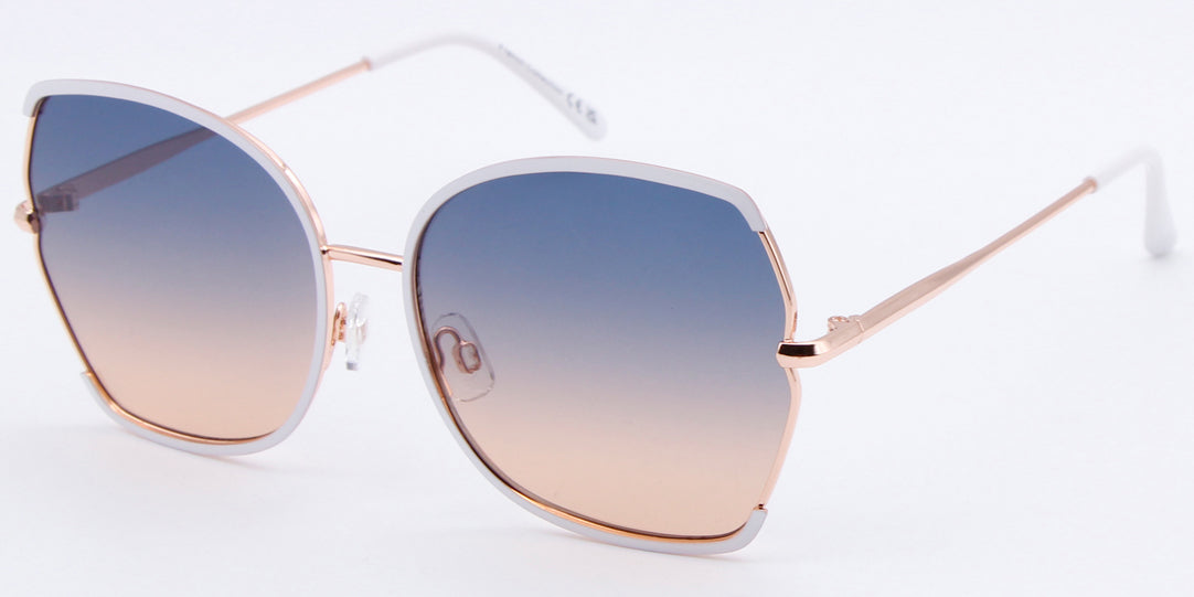 FC 6552 - Metal Butterfly Shape Sunglasses