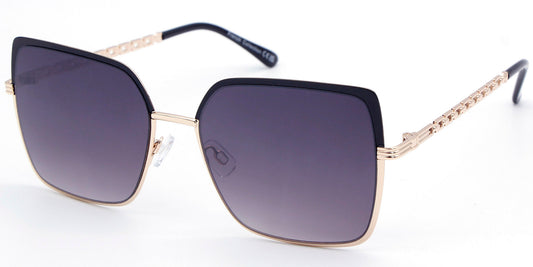 FC 6561 - Square Metal Fashion Sunglasses