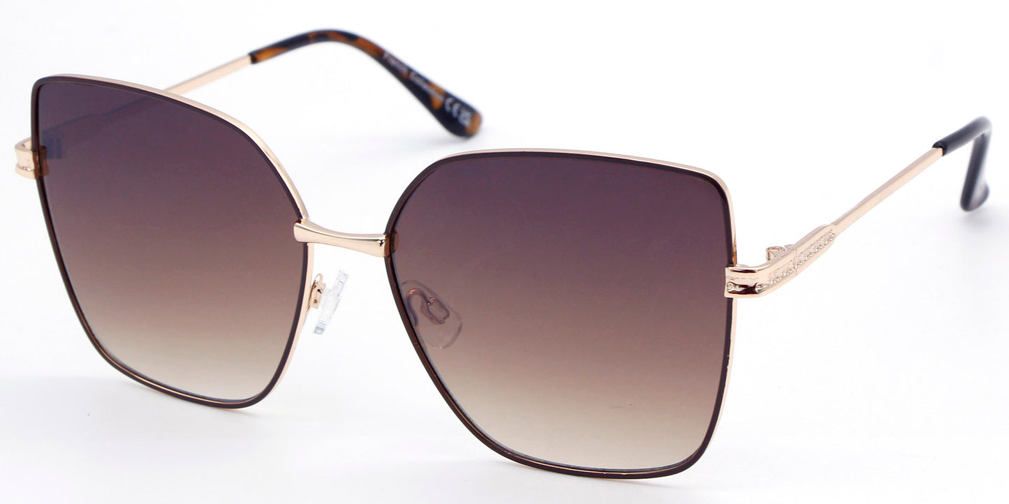 FC 6562 - Fashion Metal Cat Eye Sunglasses