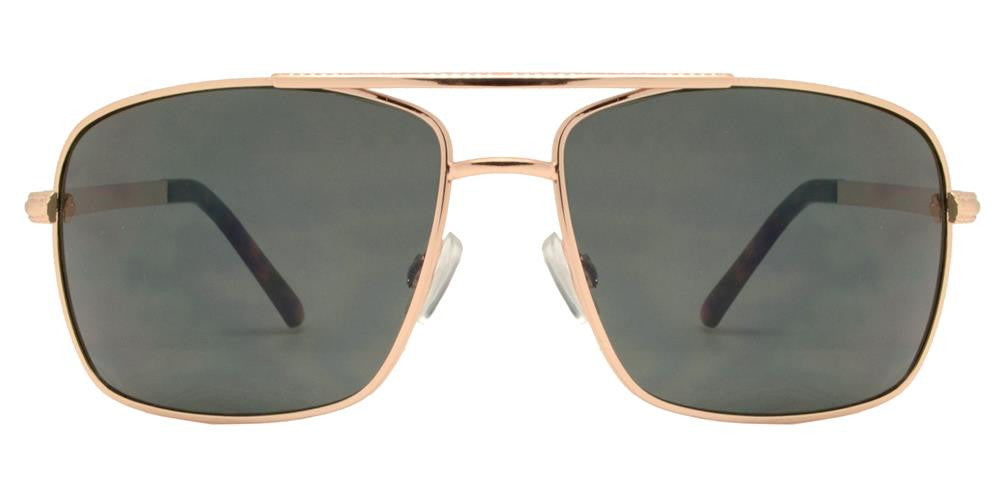 Wholesale - FC 6003 - Rectangular Men Metal Sunglasses - Dynasol Eyewear