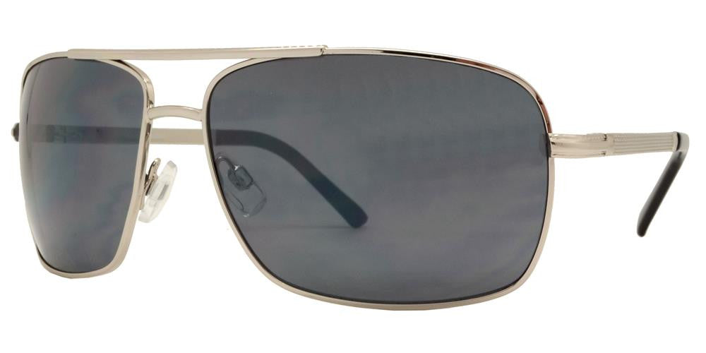 Wholesale - FC 6003 - Rectangular Men Metal Sunglasses - Dynasol Eyewear