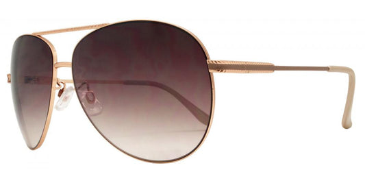 Wholesale - FC 6008 - Fashion Metal Oval Shaped Sunglasses - Dynasol Eyewear