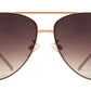 Wholesale - FC 6008 - Fashion Metal Oval Shaped Sunglasses - Dynasol Eyewear