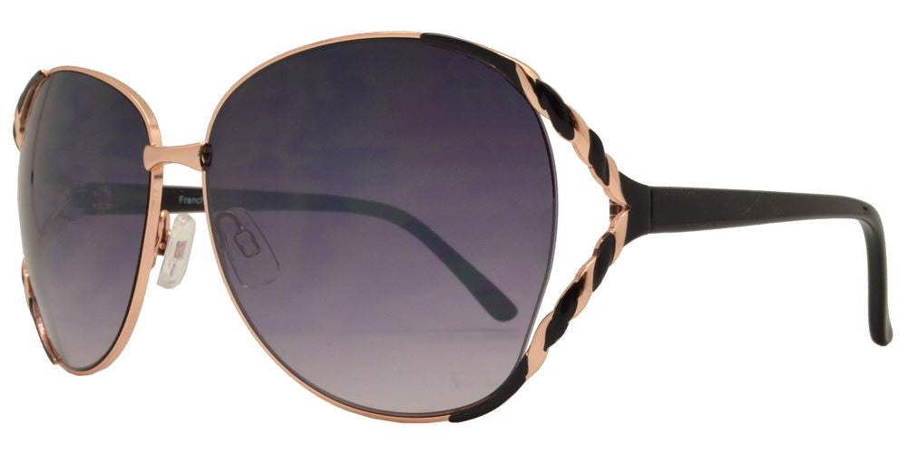Wholesale - FC 6065 - Butterfly Women Metal Sunglasses - Dynasol Eyewear