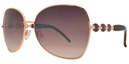 Wholesale - FC 6078 - Butterfly Women Metal Sunglasses - Dynasol Eyewear