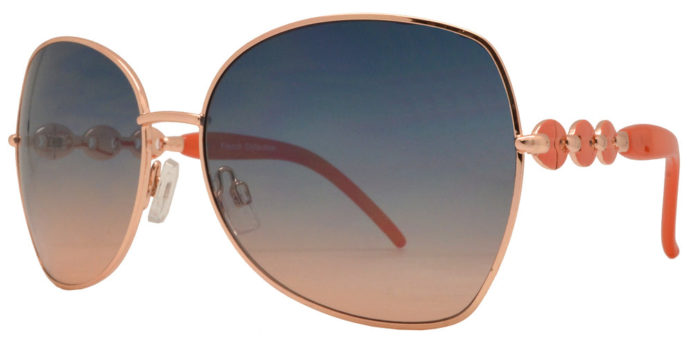 Wholesale - FC 6078 - Butterfly Women Metal Sunglasses - Dynasol Eyewear