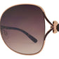 Wholesale - FC 6144 - Women Butterfly Bow Accent Metal Sunglasses - Dynasol Eyewear