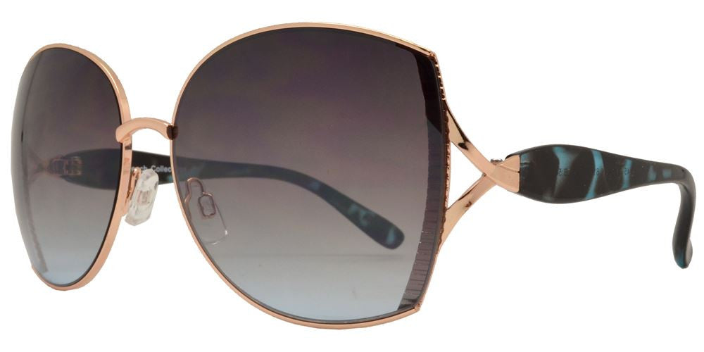 Wholesale - FC 6145 - Classic Butterfly Women Fashion Metal Sunglasses - Dynasol Eyewear