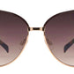 Wholesale - FC 6209 - Cat Eye Women Metal Sunglasses - Dynasol Eyewear