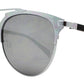 Wholesale - FC 6219 RVC - Color Mirror Brow Bar Retro Oval Metal Sunglasses - Dynasol Eyewear