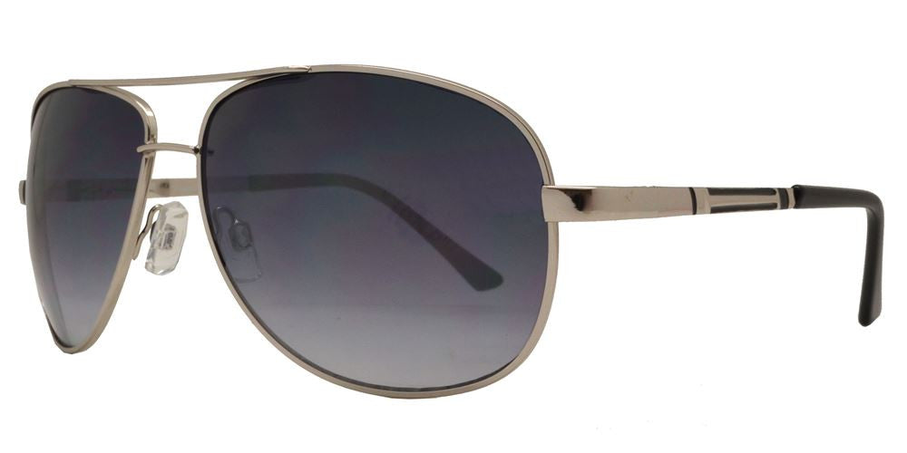 Wholesale - FC 6224 - Oval Shaped Metal Sunglasses - Dynasol Eyewear