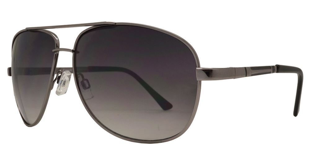 Wholesale - FC 6224 - Oval Shaped Metal Sunglasses - Dynasol Eyewear