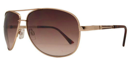 Wholesale - FC 6224 - Oval Shaped Metal Sunglasses - Dynasol Eyewear