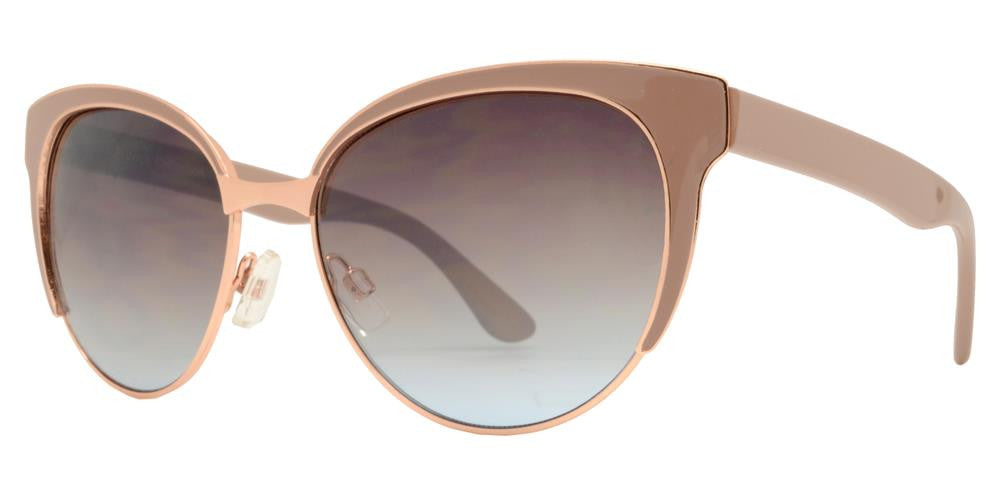 Wholesale - FC 6242 - Classic Cat Eye Women Metal Sunglasses - Dynasol Eyewear