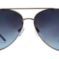 Wholesale - FC 6245 - Aviator with Zebra Print Temple Women Metal Sunglasses - Dynasol Eyewear