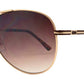 Wholesale - FC 6246 - Brow Bar Aviator Metal Sunglasses - Dynasol Eyewear