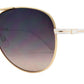Wholesale - FC 6246 - Brow Bar Aviator Metal Sunglasses - Dynasol Eyewear