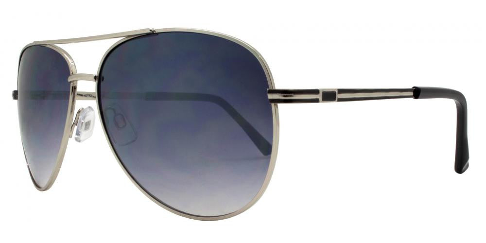 Wholesale - FC 6246 - Brow Bar Aviator Metal Sunglasses - Dynasol Eyewear