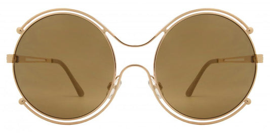Wholesale - FC 6295 - Oversize Round Cutout Metal Sunglasses - Dynasol Eyewear