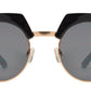 Wholesale - FC 6363 - Extreme Horn Rimmed Round Plastic Sunglasses - Dynasol Eyewear