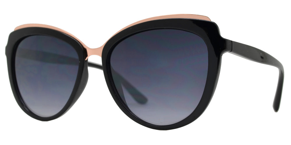 Wholesale - FC 6402 - Wholesale Plastic Butterfly Sunglasses - Dynasol Eyewear