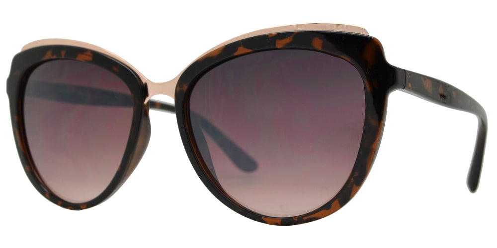 Wholesale - FC 6402 - Wholesale Plastic Butterfly Sunglasses - Dynasol Eyewear