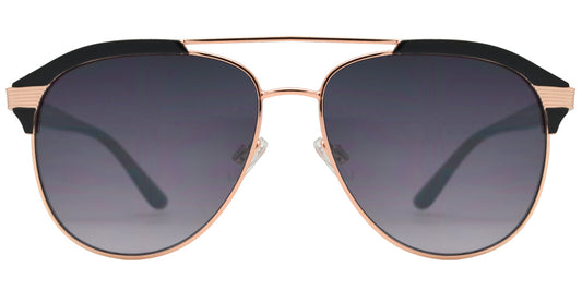 Wholesale - FC 6453 - Fashion Retro Metal Aviator Sunglasses - Dynasol Eyewear