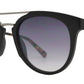 Wholesale - FC 6462 - Retro Oval Shaped with Brow Bar Plastic Sunglasses - Dynasol Eyewear