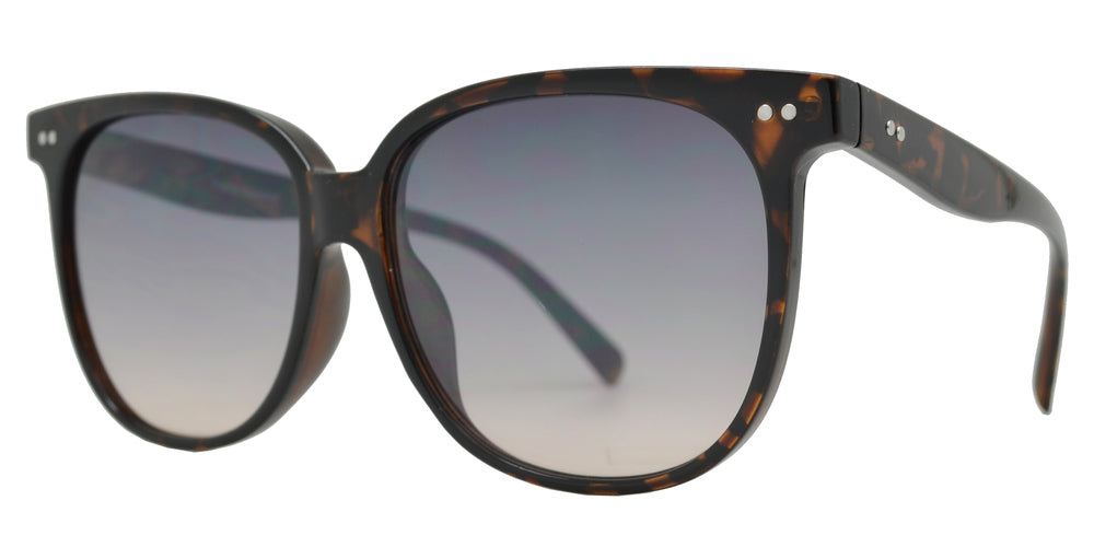 Wholesale - FC 6467 - Women Square Plastic Sunglasses - Dynasol Eyewear