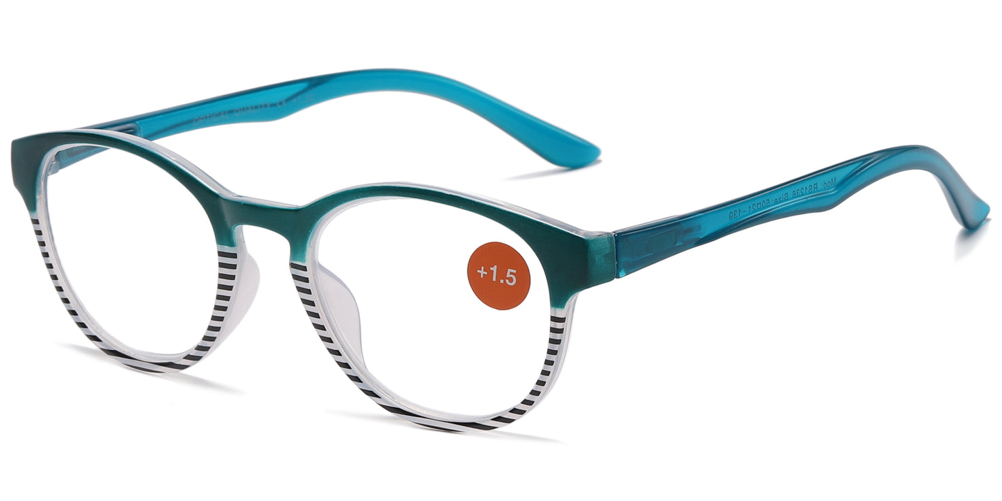 RS 1236 - Plastic Round Reading Glasses
