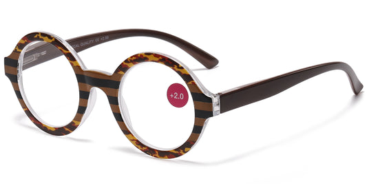 RS 1248 - Round Plastic Reading Glasses