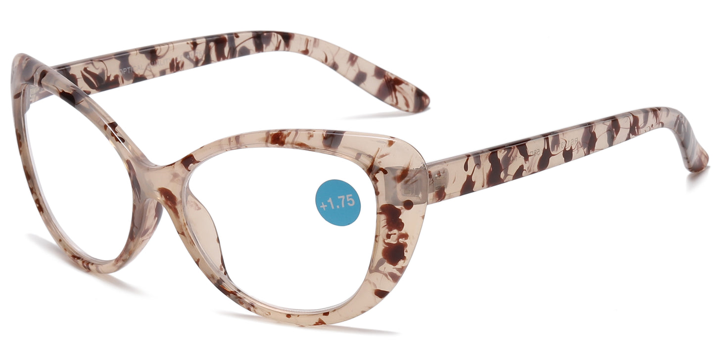 RS 1237 - Plastic Cat Eye Reading Glasses