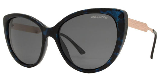 Wholesale - PL Ivy - Polarized Women Vintage Cat Eye Plastic Sunglasses - Dynasol Eyewear