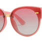Wholesale - 8789 - Horn Rimmed Round Sunglasses - Dynasol Eyewear